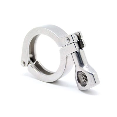 Standaard 1.5'' roestvrij staal 304 Single Pin Heavy Duty Tri Clamp met Wing Nut