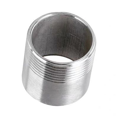 Vlekkeloos staal NPT DIN BSP Mannelijke draadvormige tepels 1/8"-4" voor gelijkstaande buisbehoren