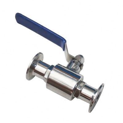 Chemische industrie Sanitaire roestvrij staal Tri Clamp Ferrule Ball Valve SS304L/SS316