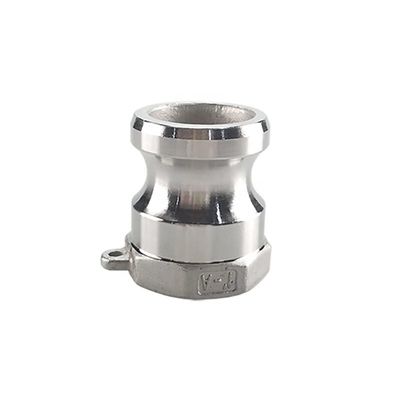 SS 304 316 Camlock Quick Connectors voor watergas olie NPT BSP 1/4"-4" Round Head Code