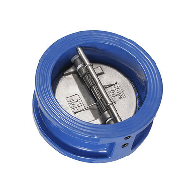 ANSI-standaard zilver ductiel ijzeren wafer type PVC 4 inch 8 inch flap type checkklep