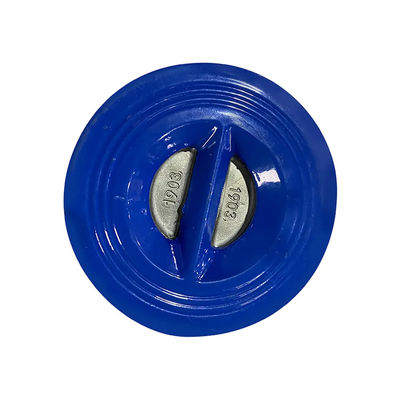 ANSI-standaard zilver ductiel ijzeren wafer type PVC 4 inch 8 inch flap type checkklep