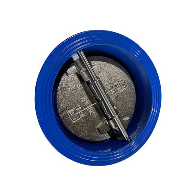 ANSI-standaard zilver ductiel ijzeren wafer type PVC 4 inch 8 inch flap type checkklep