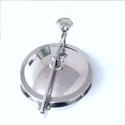 150 mm-600 mm roestvrij staal loopgat dekking gegarandeerd voor sanitaire ronde ingebouwde tank
