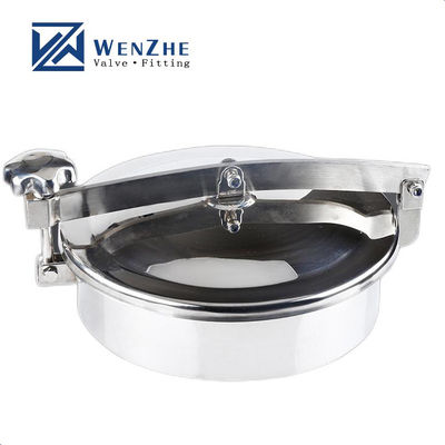 150 mm-600 mm roestvrij staal loopgat dekking gegarandeerd voor sanitaire ronde ingebouwde tank
