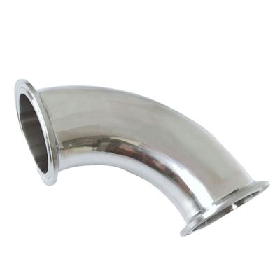RTS Sanitaire Elbow Pipe Fitting 90 Degree Elbow Roestvrij staal 90 Degree Clamp Connection
