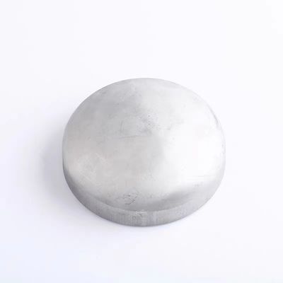 Zilveren ASTM 12 inch olie naadloos eindkapsel Titanium luchtklepkapsel Eind tankkop