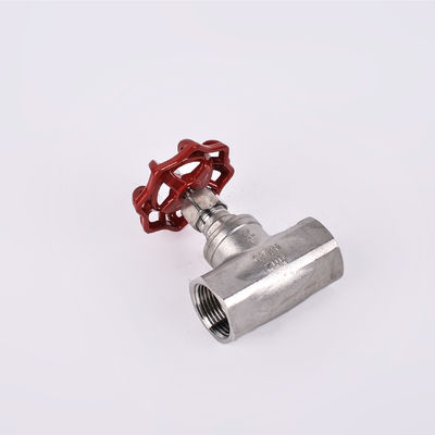 NPT-besturing van roestvrij staal DN15-80 Zilver B-type handmatige gietactuator Globe/Stop Valve
