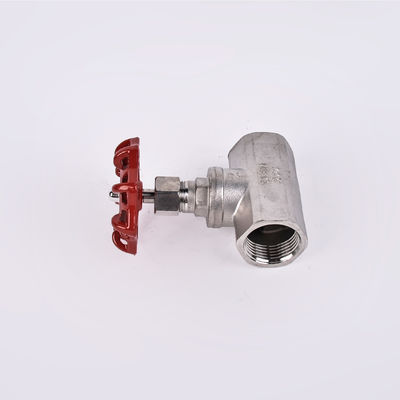 NPT-besturing van roestvrij staal DN15-80 Zilver B-type handmatige gietactuator Globe/Stop Valve