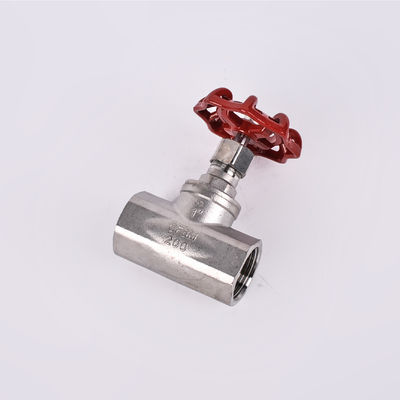 NPT-besturing van roestvrij staal DN15-80 Zilver B-type handmatige gietactuator Globe/Stop Valve