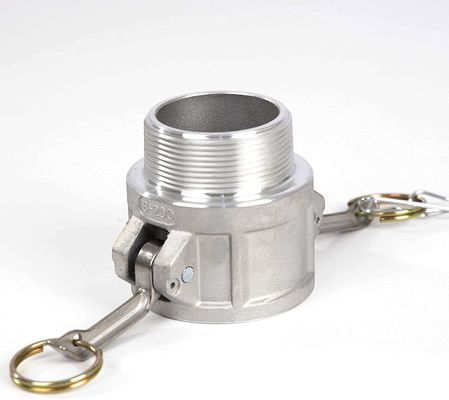 Roestvrij staal 301/304/316 Cam Groove Hose Fitting 2" Deel B voor veilige aansluiting