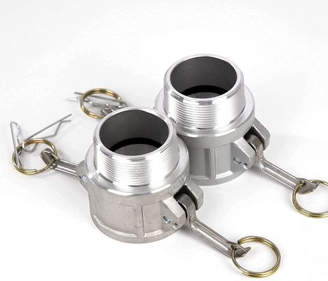 Roestvrij staal 301/304/316 Cam Groove Hose Fitting 2" Deel B voor veilige aansluiting