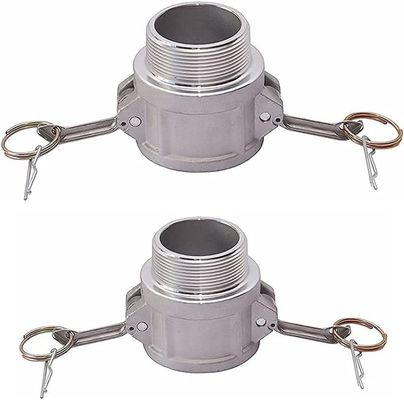 Roestvrij staal 301/304/316 Cam Groove Hose Fitting 2" Deel B voor veilige aansluiting