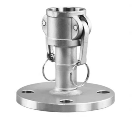 Roestvrij staal 301/304/316 Cam Groove Hose Fitting 2" Deel B voor veilige aansluiting