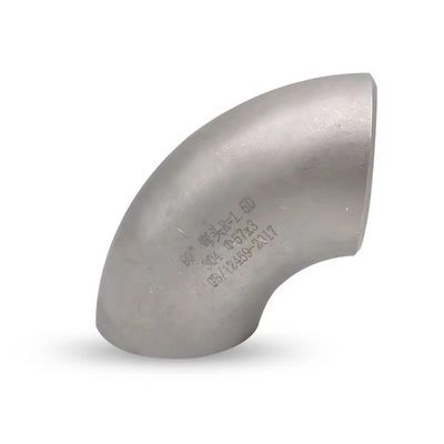 Verbindingslas Silberbuis Fitting WZ SS304 316 CF8 Sch 40 90 Graden Punched Elbow