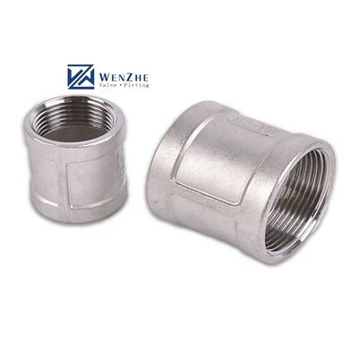 Roestvrij staal 304 316 Socket Banded Female Threaded Coupling SS304 201 316 NPT BSPT BSPP