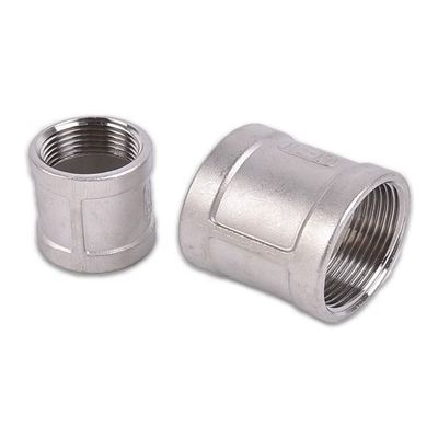 Roestvrij staal 304 316 Socket Banded Female Threaded Coupling SS304 201 316 NPT BSPT BSPP