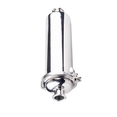 Gelijk WZ SS304 SS316L Food Grade Microporeus Cartridge Filter met Clamp Ends DIN 3A SMS
