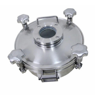 Waterdicht vierkante bovenkant tank met roestvrij staal 301/304/316 frame en manhole cover