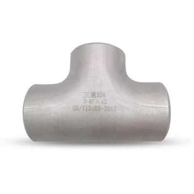 WZ 304 316 Roestvrij staal buisbehangers industriële kwaliteit gelaste tee voor 1/8"-4" buizen