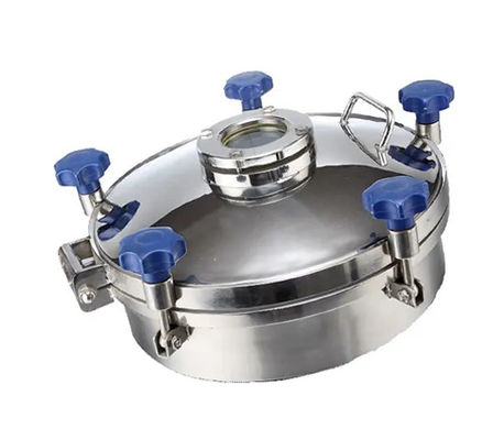Waterdicht vierkante bovenkant tank met roestvrij staal 301/304/316 frame en manhole cover