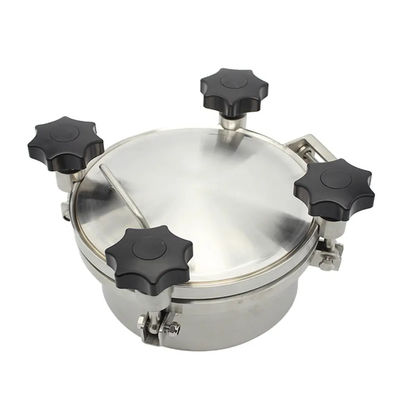 Waterdicht vierkante bovenkant tank met roestvrij staal 301/304/316 frame en manhole cover