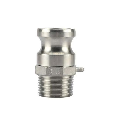 2 "plug x 2" NPT Male Global Type F Camlock Coupling en Groove Hose Fitting voor duurzaam
