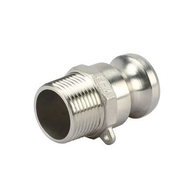 2 "plug x 2" NPT Male Global Type F Camlock Coupling en Groove Hose Fitting voor duurzaam