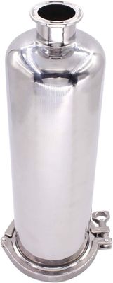 1.5 inch Tri-Clamp Filter SS304 Sanitaire installaties met gelijkmatige inline rechte zeef