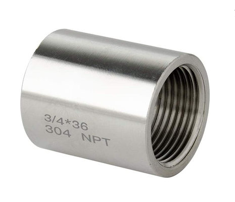 Roestvrij staal 304 buis koppeling fitting 3/4 "x 3/4" Vrouwelijke koppel connector adapter