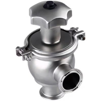WZ Sanitair SS 304 316 Handmatig stop-omkeringsklep Hoek type stop-globe-klep voor leidingen
