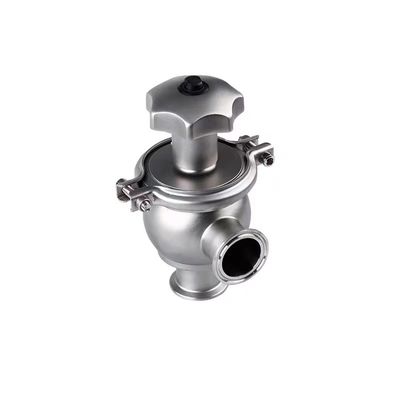 WZ Sanitair SS 304 316 Handmatig stop-omkeringsklep Hoek type stop-globe-klep voor leidingen