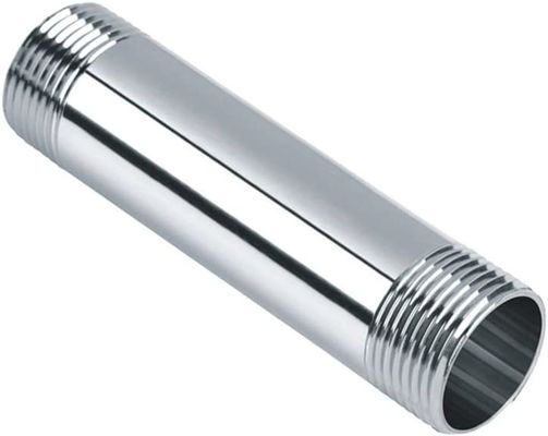 1' NPT x 1/2' NPT Mannelijke gietbuizen van roestvrij staal met draad
