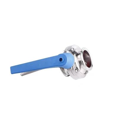 Op maat gemaakte behoeften ODM roestvrij staal 304 31Tri Clamp Clover DIN 3A SMS Butterfly Valves