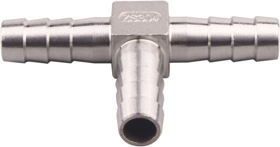 Vrouwelijke roestvrijstalen slang Barb 3 Way Tee T-vorm Barbed 1/2 inch Union Home Brew Fitting