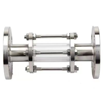 WZ roestvrij staal 304 316 met flens verbonden pijpleiding zichtglas voor druksystemen