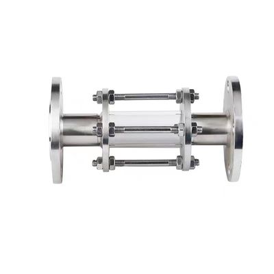 WZ roestvrij staal 304 316 met flens verbonden pijpleiding zichtglas voor druksystemen