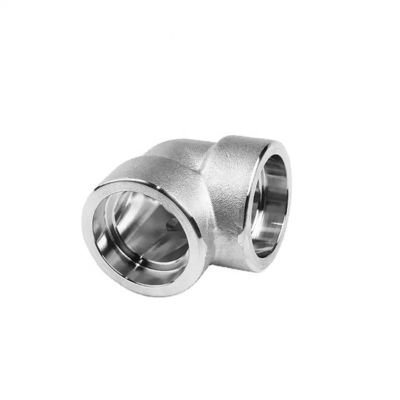 Algemeen DN25 SS316 Gesmeed roestvrij staal 304 316L Socket Welding Elbow met Algemeen