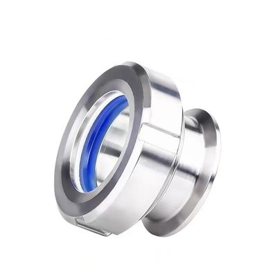 WZ Sanitair SS304 316 Lasverbinding Ronde zichtglas met flens van roestvrij staal