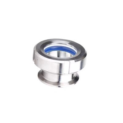 WZ Sanitair SS304 316 Lasverbinding Ronde zichtglas met flens van roestvrij staal