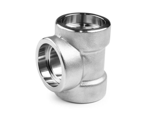 1 &quot; DN25 roestvrij staal gesmeed stopcontact lasband Tee SW Pipe Fitting 304 316 316L