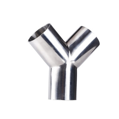 RTS Sanitair roestvrij staal 304 316 Pipe Fitting Tri Clamp Las Wyes Tee Y Type Tee