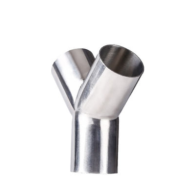 RTS Sanitair roestvrij staal 304 316 Pipe Fitting Tri Clamp Las Wyes Tee Y Type Tee