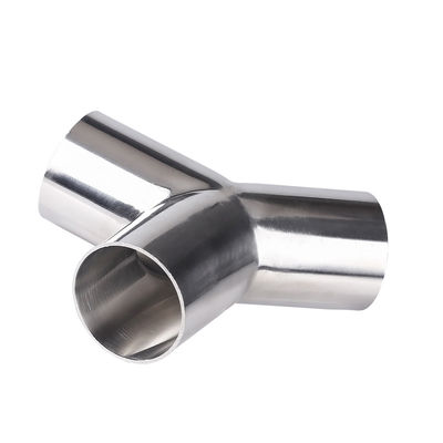 RTS Sanitair roestvrij staal 304 316 Pipe Fitting Tri Clamp Las Wyes Tee Y Type Tee