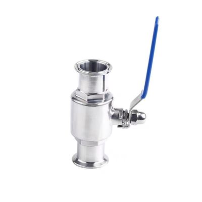 2weg rechthoekig kogelventil DIN SMS WZ Sanitair roestvrij staal 304 316 316L Tri Clamp