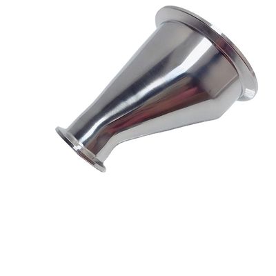 Sanitaire 304 316L roestvrij staal Tri Clamp verbinding excentrische reducer/ zuivelpijp transitiepijp fittings 1/2' '-12.0