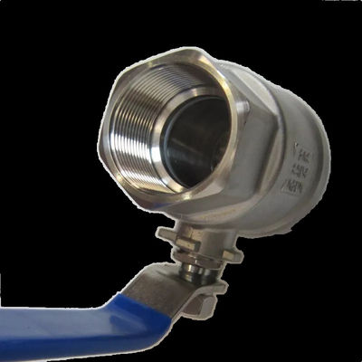 Geaffineerde kogelkleppen DN8-DN100 PN63 DIN3202-M3 roestvrij staal 304 316 2pc voor water