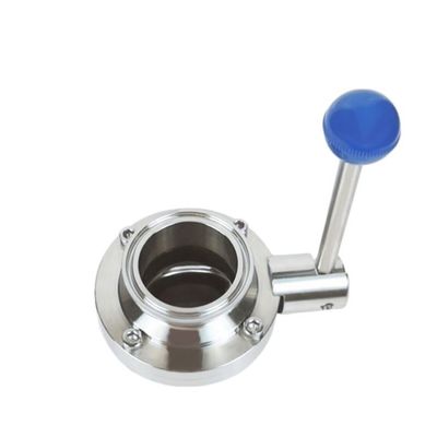 Bier verbinding klem roestvrij staal Epdm silicium handmatig Tri klem vlinder klep