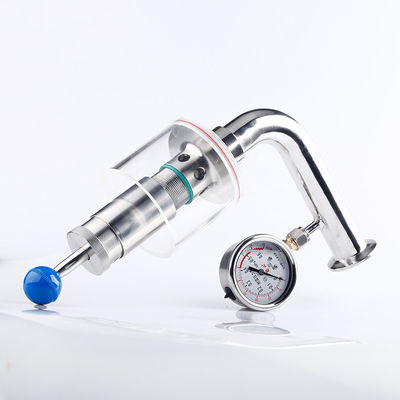 Sanitaire uitlaatklep van roestvrij staal 304/316 veiligheid L-type voor bierfermentatietank