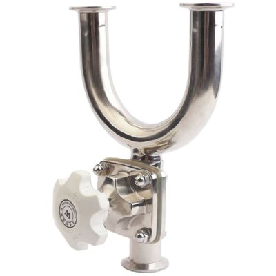 Sanitair roestvrij staal U-type buigdiafragma-klep met SS304/SS316L carrosserie materiaal